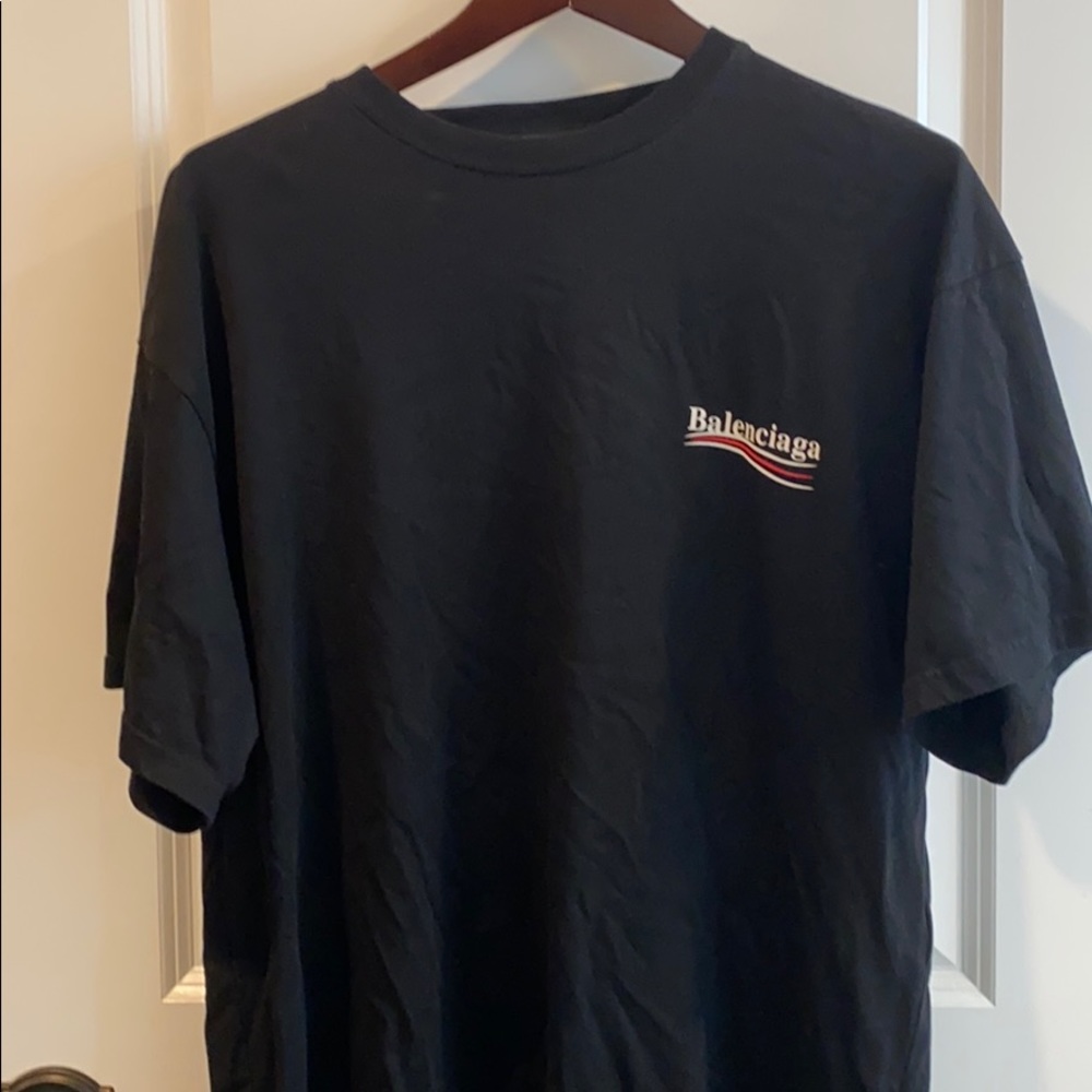 Balenciaga Logo Print T-Shirt